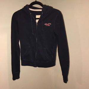 Navy Blue | Zip Up Hoodie